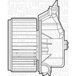 Magneti Marelli 069412528010 - ΒΕΝΤΙΛΑΤΕΡ ΕΣΩΤ.ΧΩΡΟΥ FIAT GRANDE PUNTO 199 10.2005