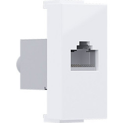 Acaelec Modys Πρίζα Τηλεφώνου RJ11 CAT3 IP20 Λευκό (10101312430)