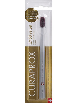 Curaprox Velvet 12460 Ultra Soft Οδοντόβουρτσα Γκρι Κεραμιδί