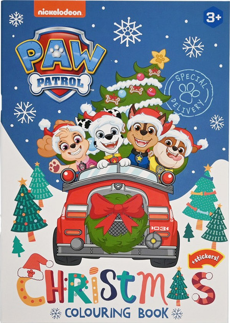 Paw Patrol - Christmas Colouring Books (24 pcs. )(1320) - Toys