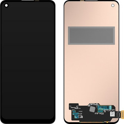 MP Οθόνη LCD για Realme 8, Χωρίς Πλαίσιο, Μαύρο, Ανταλλακτικό