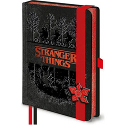 Stranger Things A5 premium notebook