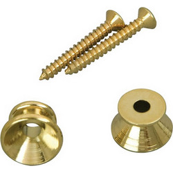 D'Andrea USA EP2G Strap Button Gold (Ζεύγος)