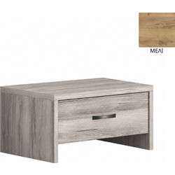 Κομοδινάκι- Βάση μπουντουάρ 55x43x27Υ Μελί