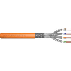 Digitus S/FTP Cat.7 Καλώδιο Δικτύου Ethernet 100m Orange DK-1743-VH-1