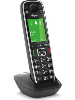 Gigaset E720HX Ασύρματο Τηλέφωνο Bluetooth με Ανοιχτή Ακρόαση Μαύρο