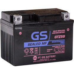 GS Μπαταρία Μοτοσυκλέτας GTZ5S 65A 3.5Ah
