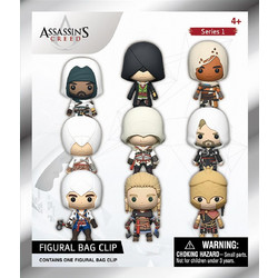 Assassin's Creed - Series 1 Bag Clip Μπρελόκ (Τυχαίο Περιεχόμενο)