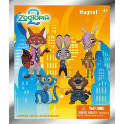 Disney: Zootopia 2 - Series 1 3D Μαγνητάκι Ψυγείου (Τυχαίο Περιεχόμενο)