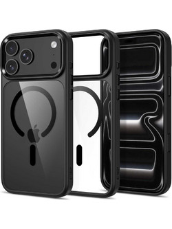 Tech-Protect MagMat MagSafe Back Cover Black / Clear (iPhone 18 Pro / 17 Pro)