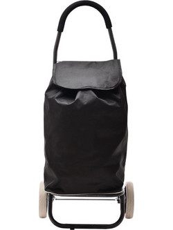 ESTIA ΚΑΡΟΤΣΙ ΛΑΙΚΗΣ NEO BLACK 46lt ΜΑΥΡΟ