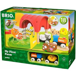 Brio World Η Πρώτη μου Φάρμα Ξύλινο Σετ 12τμχ 18+ Μηνών