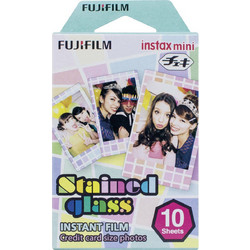 Fujifilm Instax Mini Stained Glass Instant (10 Exposures)