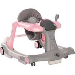 Lorelli Rider 2 in 1 Στράτα με Μουσική Ροζ Γκρι
