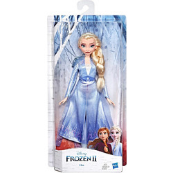 Disney Frozen II Κούκλα Έλσα με Μακριά Ξανθά Μαλλιά