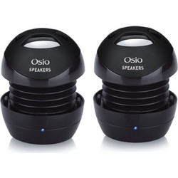Osio OSS-400 Ασύρματα Ηχεία Υπολογιστή 2.0 3W Black