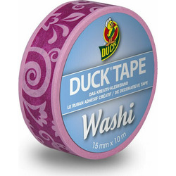 Duck Washi Tape 15mm x 10m Purple Cirrus
