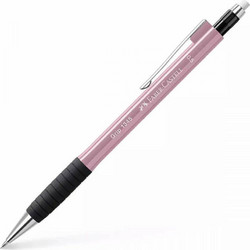 Faber-Castell Μηχανικό Μολύβι Grip 0.5mm με Γόμα Ροζ 1345