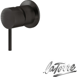 La Torre Elle 35300 Black Brushed PVD - Μικτης εντοιχισμου 1 εξοδου