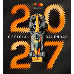 McLaren Mastercard Formula 1 Team Official Calendar 2027 30 x 30 cm