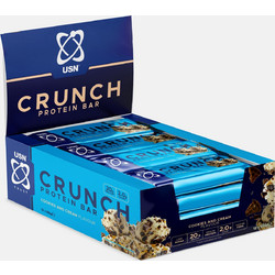 USN Trust Crunch Bar Cookies & Cream 60gr 12τμχ