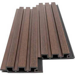 WPC PANEL 2ης ΓΕΝΙΑΣ ΜΕ 3D ΠΗΧΑΚΙΑ 25/147.5mm COFFEE 5530 NewPlan