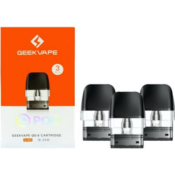 GeekVape WENAX Q Cartridge 2ml - with 0.6ohm coil (3 ανταλλακτικά) 6975984051253