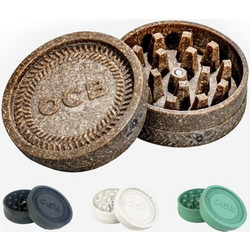 OCB GRINDER PLANT COMPOSITE 55mm 2 PARTS ΤΡΙΦΤΗΣ ΚΑΠΝΟΥ Μαύρο 3057069944018