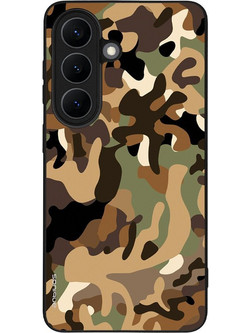 Sonique Camouflage Army Series Back Cover Brown (Samsung Galaxy S26)