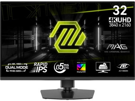MSI MAG 322URDF E16 IPS HDR Gaming Monitor 31.5" 3840x2160 4K UHD 160Hz 0.5ms