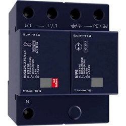 10457 | 10457 | HSLA25-275/1+1 |SPD T1+T2+T3 |ΑΝΤΙΚΕΡΑΥΝΙΚΟ ΠΑΛΜΙΚΟΥ ΡΕΥΜΑΤΟΣ & ΠΡΟΣΤΑΤΕΥΤΙΚΟ ΥΠΕΡΤΑΣΗΣ | Schirtec(R)