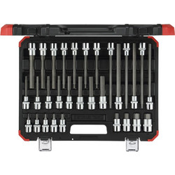 Καρυδάκια Gedore red Screwdriver Bit Sockets 1/2 hex 30-pieces