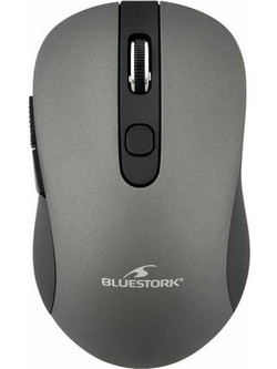 Bluestork M-WL-OFF60 Ασύρματο Ποντίκι Grey