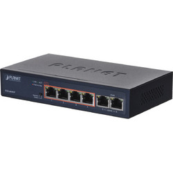 Planet FSD-604HP Unmanaged L2 Switch με 4 Θύρες Ethernet 100Mbps