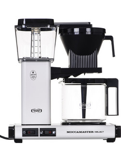 Moccamaster KBG Select Semi-auto Καφετιέρα Φίλτρου 1520W White