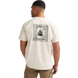 Petrol Industries Back Print T-Shirt Calor Seashell M-1060-TSR740-0112 White