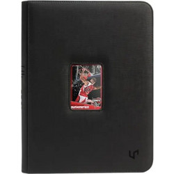 Ultra Pro 9-Pocket Window Premium Zippered Pro-Binder - Black