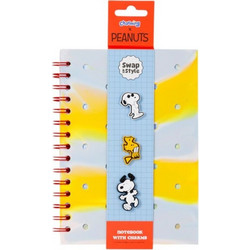 PUCKATOR ΣΗΜΕΙΩΜΑΤΑΡΙΟ A5 ΣΠΙΡΑΛ SILICONE SNOOPY MEMO147