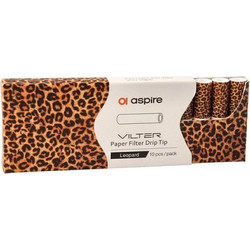 Aspire Vilter Ανταλλακτικά Φίλτρα με Σχέδια (10τμχ) Leopard