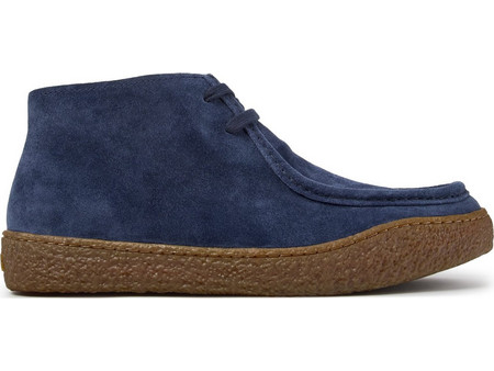 Camper Peu Terreno Ανδρικά Μποτάκια Suede Μπλε K300530-007