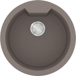 Sanitec Ultra Granite 810 Υποκαθήμενος Νεροχύτης Στρογγυλός Γρανίτη Ματ 51cm Sienna