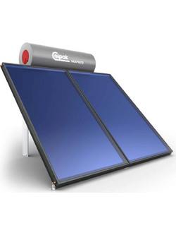 Calpak Mark 5 Ηλιακός Θερμοσίφωνας 200lt 4.2m² Glass Τριπλής Ενέργειας