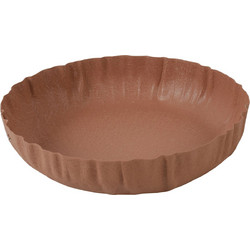 Beauty Home Πιατέλα μεταλλική terracotta 20,5cm