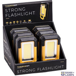 LED Flashlight 3W 500Lm 20m 4H USB / Power Bank IPX4