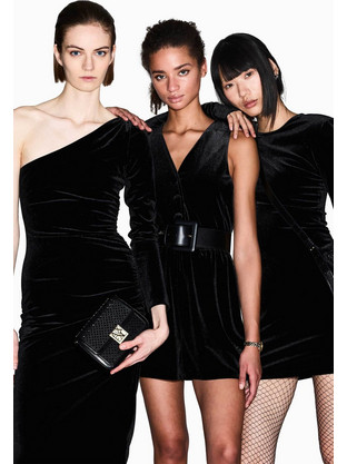Armani Exchange Mini Φόρεμα Μαύρο XW002866AF16147