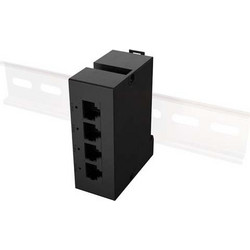 Lanberg Unmanaged Switch 4port Gigabit (DIN-GE4-BT-90W)