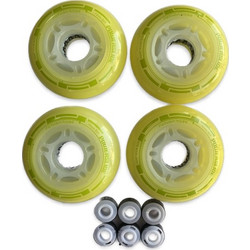 POWERSLIDE 72χιλ./82Α Fothon Envy green LED Ροδάκι