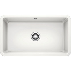 Blanco Villae Farmhouse 1B Νεροχύτης Inox Σατινέ Λευκός 79.5x49cm