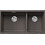 Blanco Subline 480/320-U Υποκαθήμενος Νεροχύτης Γρανίτη Volcano Grey 527351 85.5x46cm