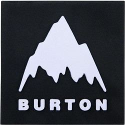 Αντιολισθητική επιφάνεια Foam Stomp Pad Burton Mountain Logo Άσπρο-Μαύρο